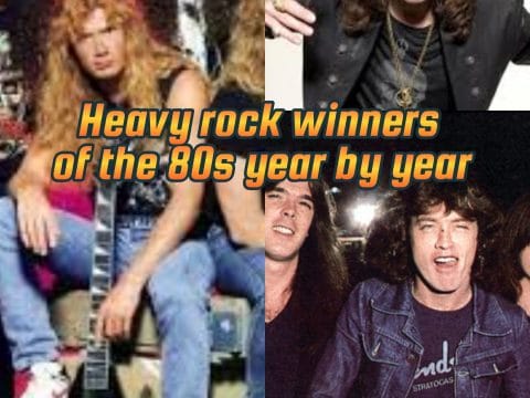 Grupos legendarios del heavy rock 1980/2000