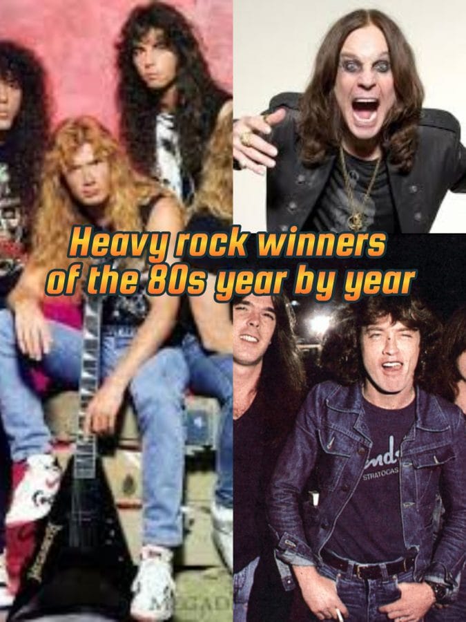 Grupos legendarios del heavy rock 1980/2000