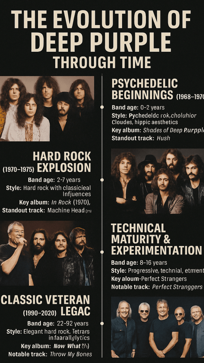 🛡️ THE EVOLUTION OF DEEP PURPLE 🛡️