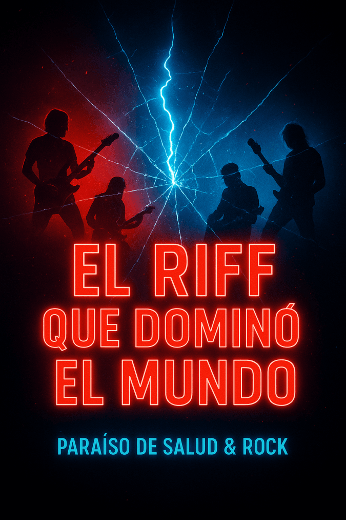 Cuando los riffs chocan… el mundo tiembla. / When riffs collide… the world shakes.